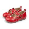 2025 Girls' Retro Princess Cross Strap Soft Sole Leather Shoes