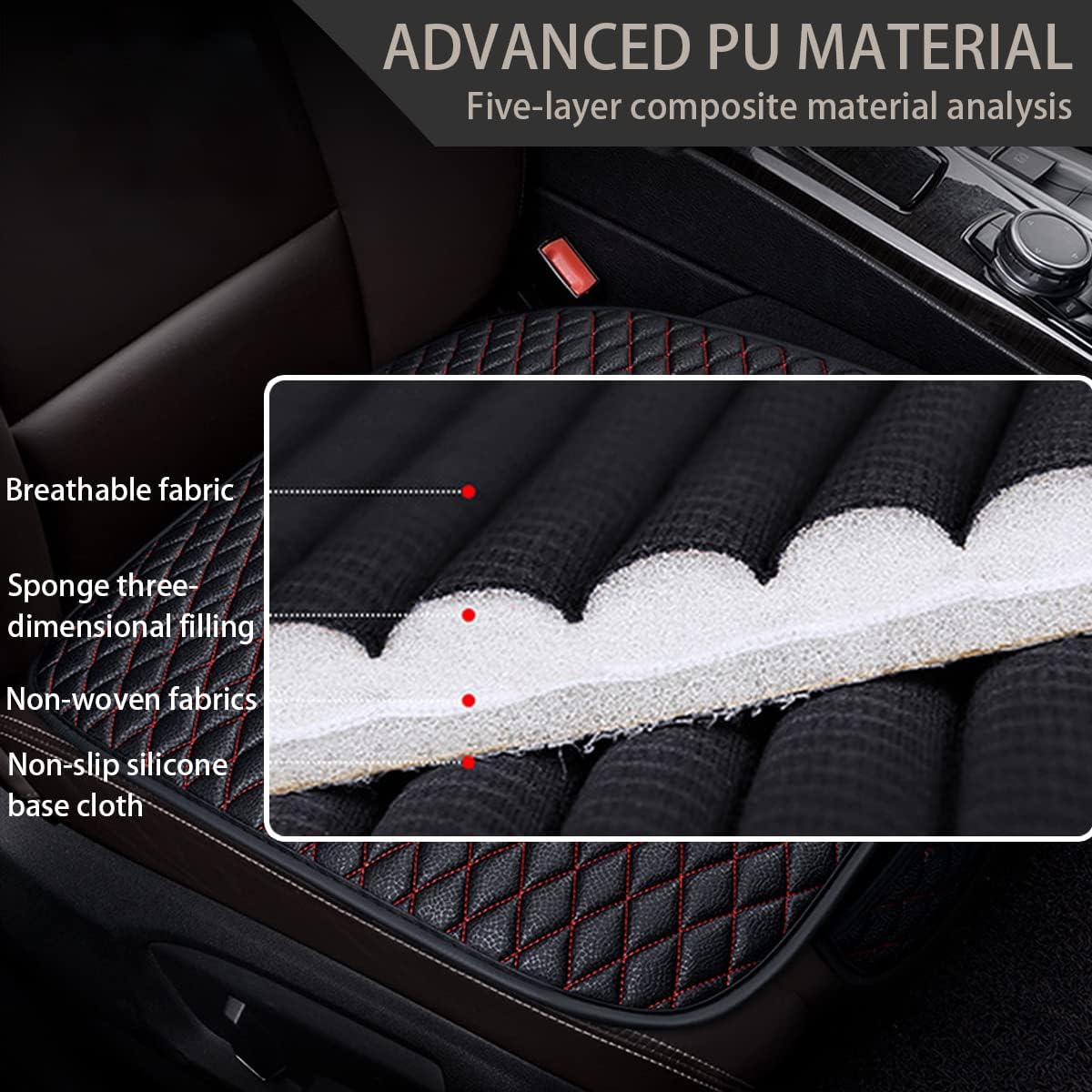 Нижний чехол на автомобильное сиденье — фото 5