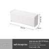 Wall-Mounted Bathroom Storage Box: Punch-Free Hanging Organizer for Sanitary Napkins