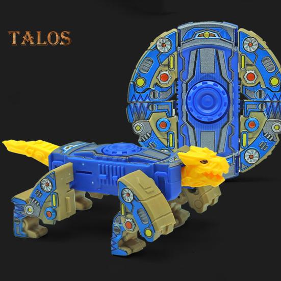 Transforming Dinosaur Fidget Spinner Toy Stress Anxiety Relief Kids Teens Adults Deformation Dino Spinning Toy Fingertip Gyroscope