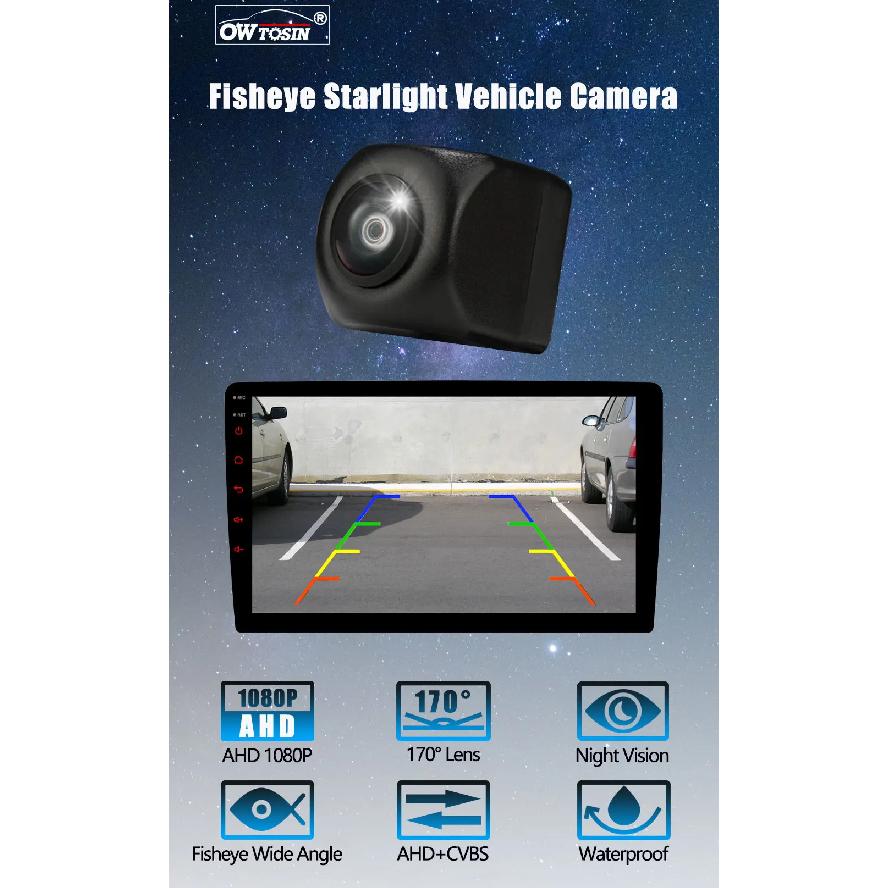 AHD 1920x1080P Car Rear View Camera For Toyota Corolla 2007-2013 Reverse Parking Video Monitor Waterproof Backup Night Vision