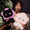 Cat Beauty Plush Toy Cute Cartoon Black And White Cat Perfect Gift For Girls