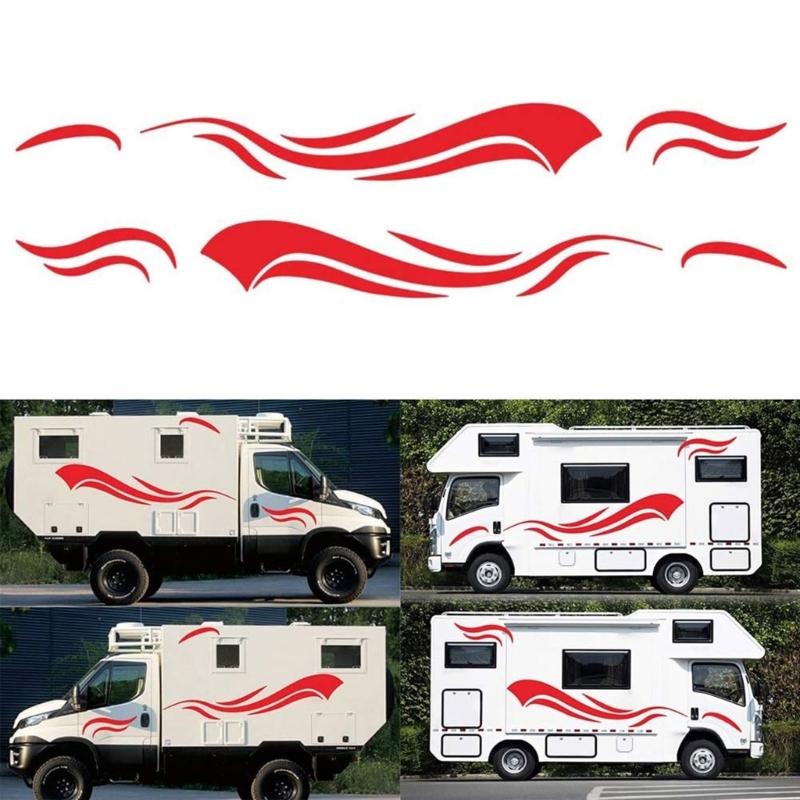 Eye Catching Car Weatherproof Decorative Stickers for Motorhomes Enthusiasts Seeking Unique Designs & Easy Application