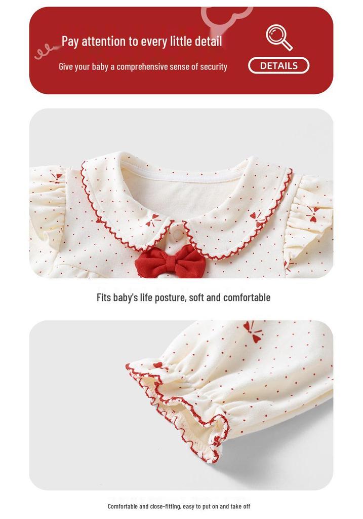Youqi Autumn 2026 Baby Girl Set: Sweet and Stylish Spring/Autumn Outfit