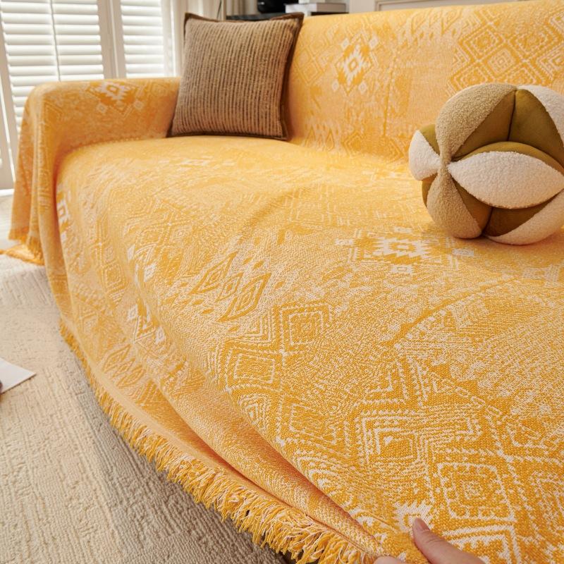Universal Four Seasons Sofa Cover Cloth Middle Ancient Style Full Cover Sofa Sheet Blanket Sofa Pad Sofa Towel S152
