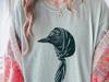 Loon T-Shirt - Comfort Colors Bird Lovers Common Loon Fans Gift Tee