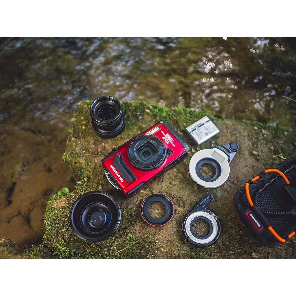 OM SYSTEM LED Light Guide LG-1 (TG-6/TG-7/Macro Photography/Underwater Photography/Outdoor)