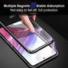 Suitable for Samsung A56 Double Sided Glass Mobile Phone Case A55 Magneto A36 Metal Magnetic Suction Full Pack Protection Case