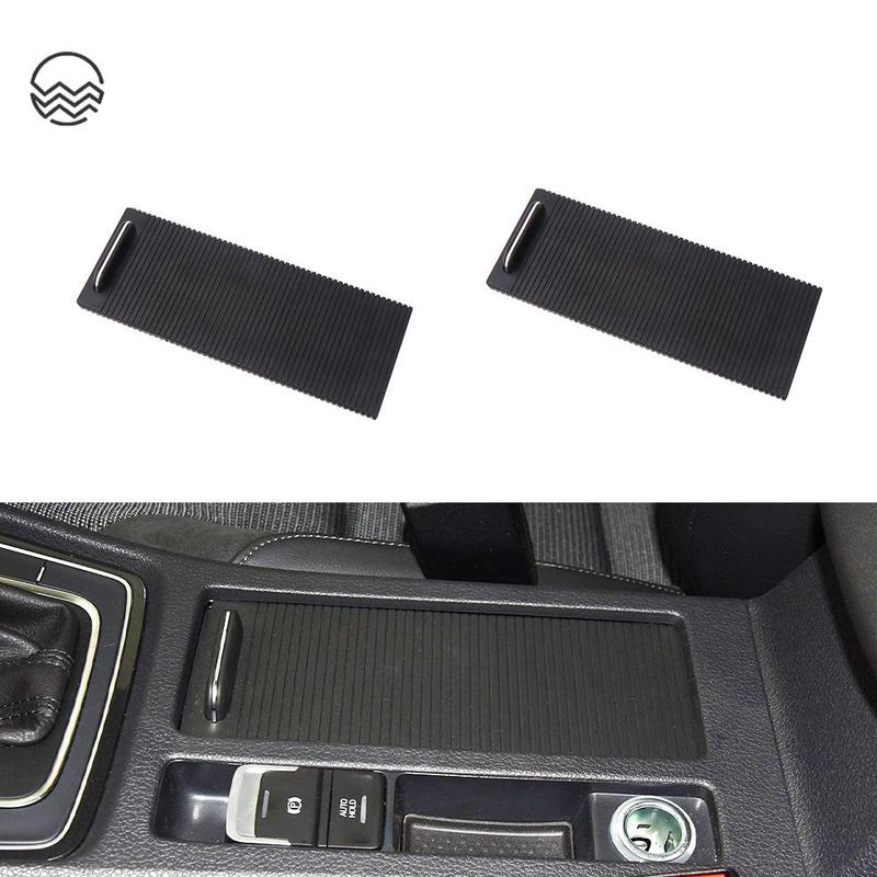 For Volkswagen Golf 7 Center Armrest Box Cover Plate Sagitar Cup Holder Pull Curtain Scirocco Glove Box Sliding Cover