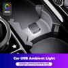 New Mini Universal USB Car Interior Ambient Light LED Signal Light Car Reading Light Decorations Car Interior Accessories Lights