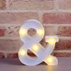 LED Luminous Letter and Number String Lights for Birthday, Proposal, and Event Décor