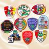 10pcs Set Patch Netherland Oeteldonk Emblem Embroidery Patches For Clothes Iron On Patches For Clothing Uniform Embroidered Diy 