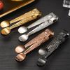 Stainless Steel Ice Tongs Mini Sugar Tongs Stainless Steel 304 Food Grade Compact Ice Cube Clip Non-Slip Grip Tongs for Coffee Sugar Cubes Bar Hot