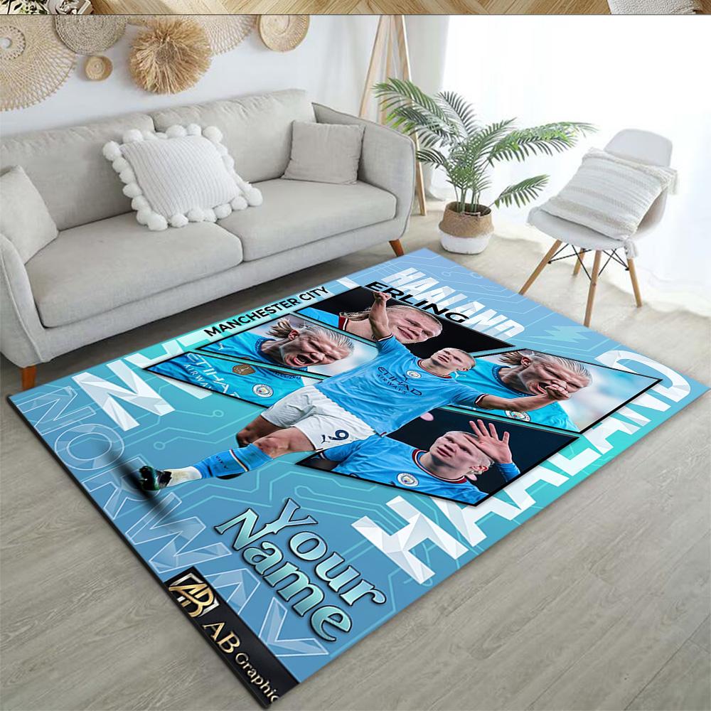 Haaland Customize Your Name Floor Rug Office Rug Perfect For Dining Room Entryway Playrooms Hallway Antislip Carpet Decorate Offices