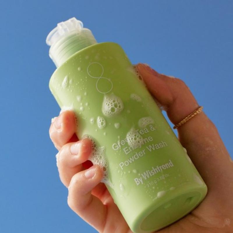 By Wishtrend Green Tea & Enzyme Powder Wash 110g