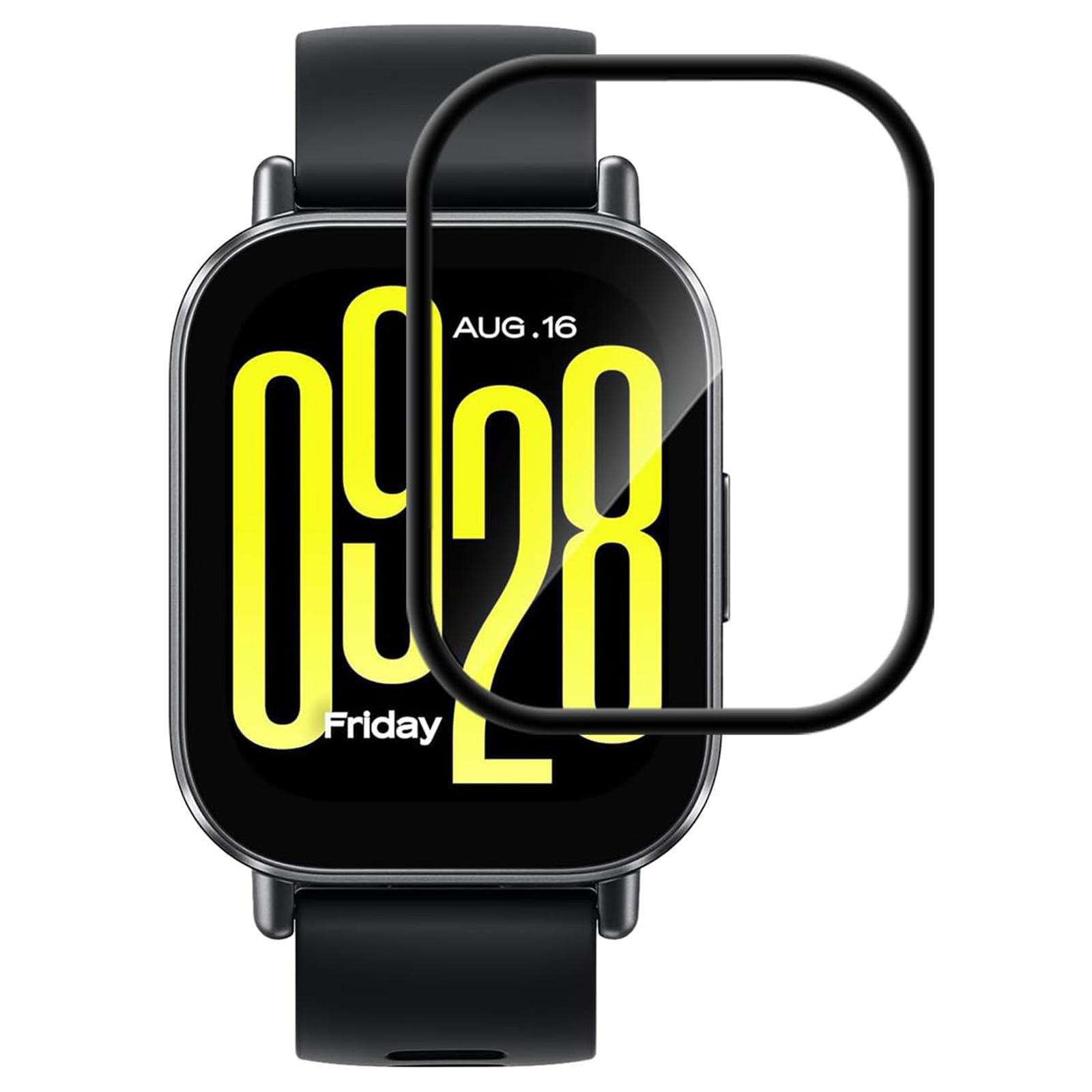 

For Xiaomi Redmi Watch 5 Lite Watch Film Anti-Scratch Film PET 3D Smartwatch Screen Protector A