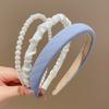3pcs Multicolor Elegant Fabric Headband for Women Face Wash Hair Band Fashion Girls Hair Accessories