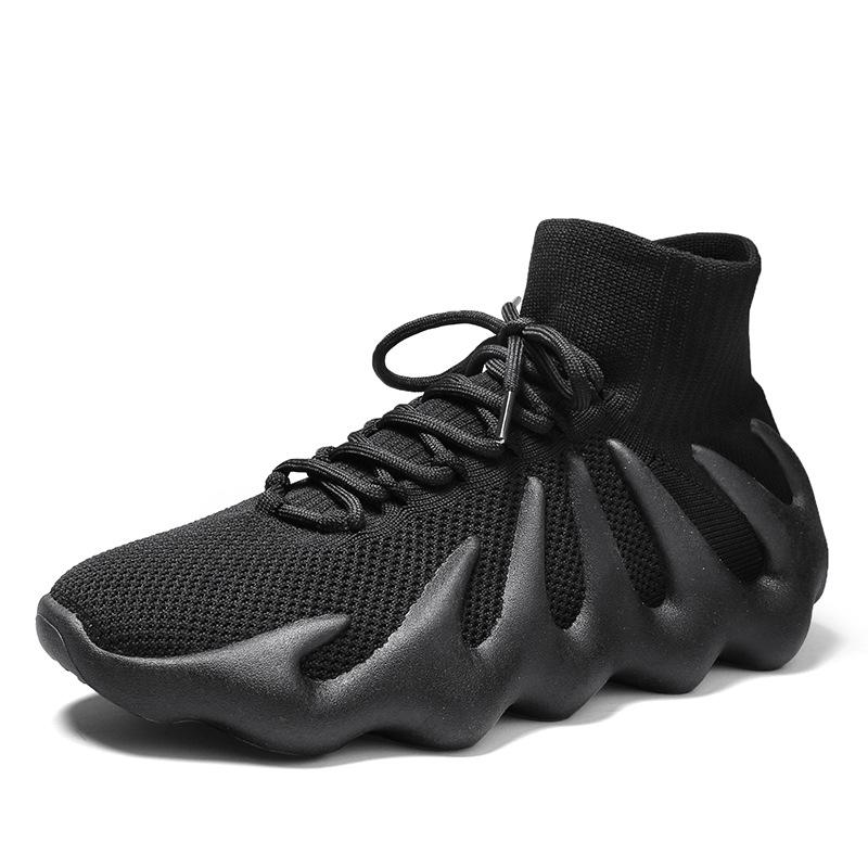 

Couple casual shoes 2021 summer new breathable outdoor Korean version sports style student high-top shoes comfortable running shoes 35