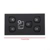 High Sensitivity Headlight Adjustment Control Switches For Commercial Vehicles ABS Construction 1507637 2091754 1900318