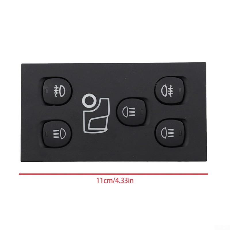High Sensitivity Headlight Adjustment Control Switches For Commercial Vehicles ABS Construction 1507637 2091754 1900318