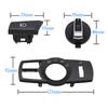 Car Interior Headlight Switch Rotation Button Headlamp Control Panel Cover For BMW 5 6 7 Series X3 X4 F10 F11 F07 F06 F01 F25