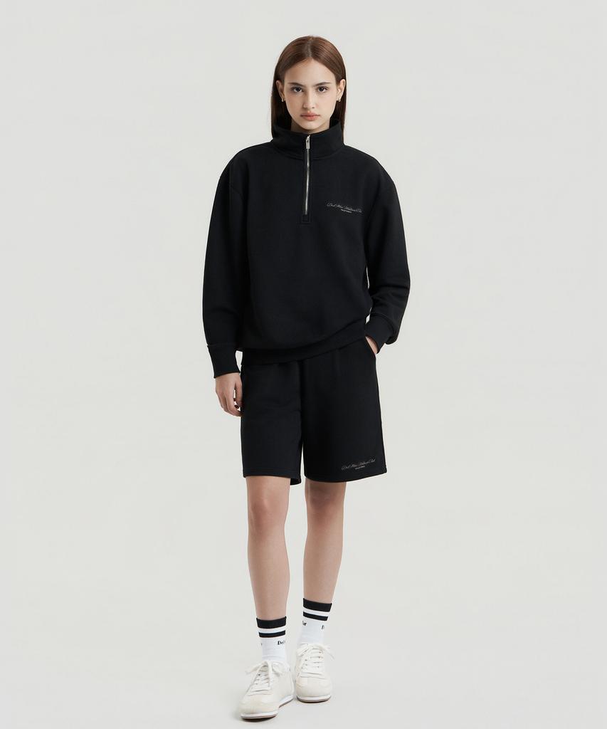 Delma W Wellness Club Sweat Easy Shorts - Black
