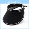 Sun Protection Wide Brim Cap With Adjustable Fit For Outdoor Beach And Cycling