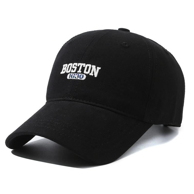 New Baseball Cap Embroidered Letters Fashion Versatile Cap Men's and Women's Peaked Cap Sunshade Sunscreen Baseball Cap