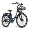 Electric Bicycle FAFREES F26 Lasting 26" 250W Motor Electric Bike Adult Top Speed 25Km/h 36V 20.3AH Range 200Km Load 150KG
