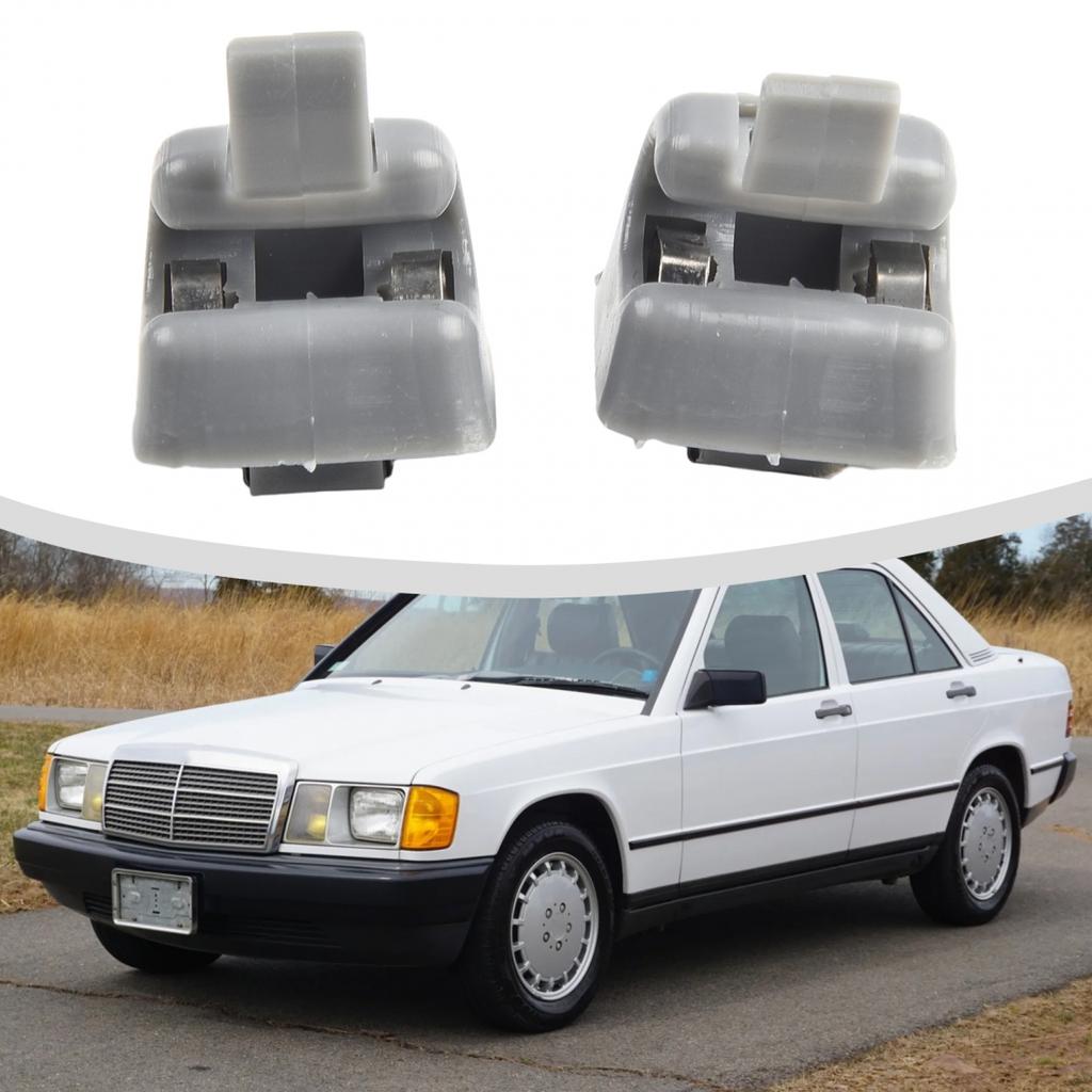2x Klipy sluneční clony Pro W123 1976-1985 Pro W201 Třída 190 1982-1993 Vysoká kvalita