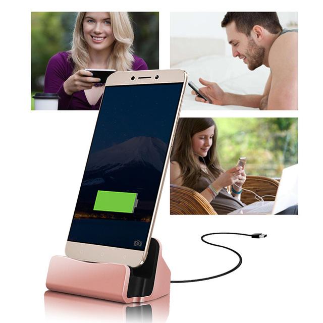 Charging Base Dock Station USB 3.1 Type C Charger Docking with Type C Port Holder for Xiaomi Huawei Samsung Sync Cradle Charger