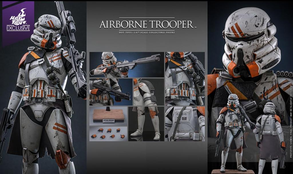 Wars Episode Revenge of the Scale Figure Airborne Trooper Attack [Movie Masterpiece] "Star III Sith" 1/6 (212th Battalion)