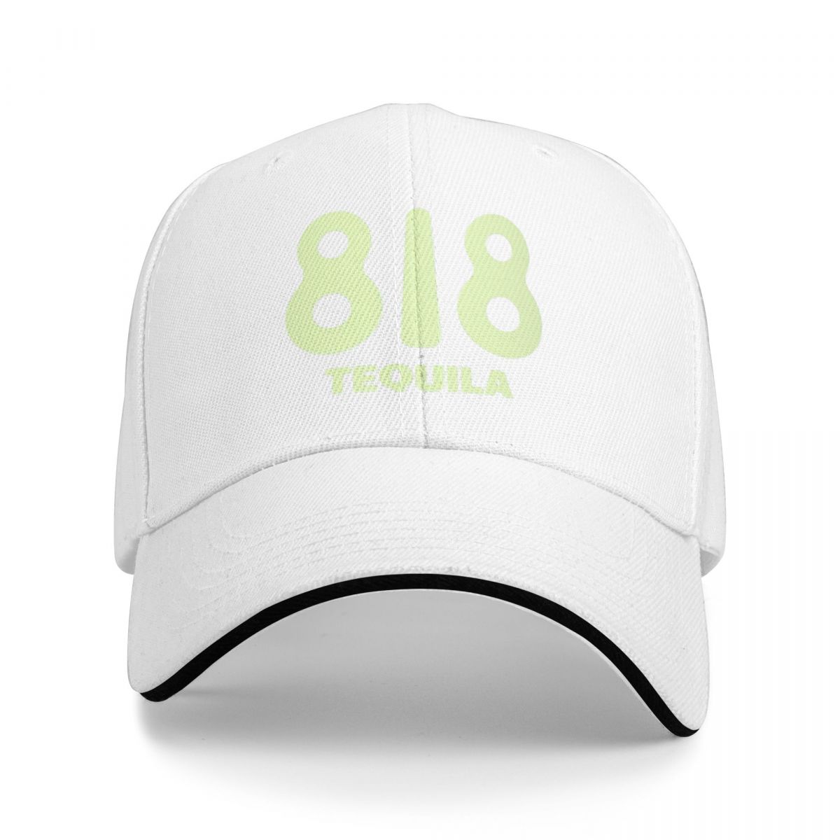 

818 Tequila Green Logo Baseball Caps Snapback Baseball Hats Breathable Casual Casquette Outdoor for Men And Women One Size
