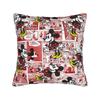 Federa per Cuscino Quadrata Cartone Animato Mickey Minnie Cuscino Decorativo in Poliestere, Federa per Cuscino alla Moda