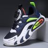 Children's Sports Shoes 2025 Spring New Korean Version Fashion Shoes Medium and Older Children's Casual Shoes Boys' Rotating Buckle Shoes