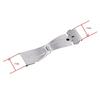 17mm Stainless Steel Double Deployment Clasp Buckle For Watch Band Strap