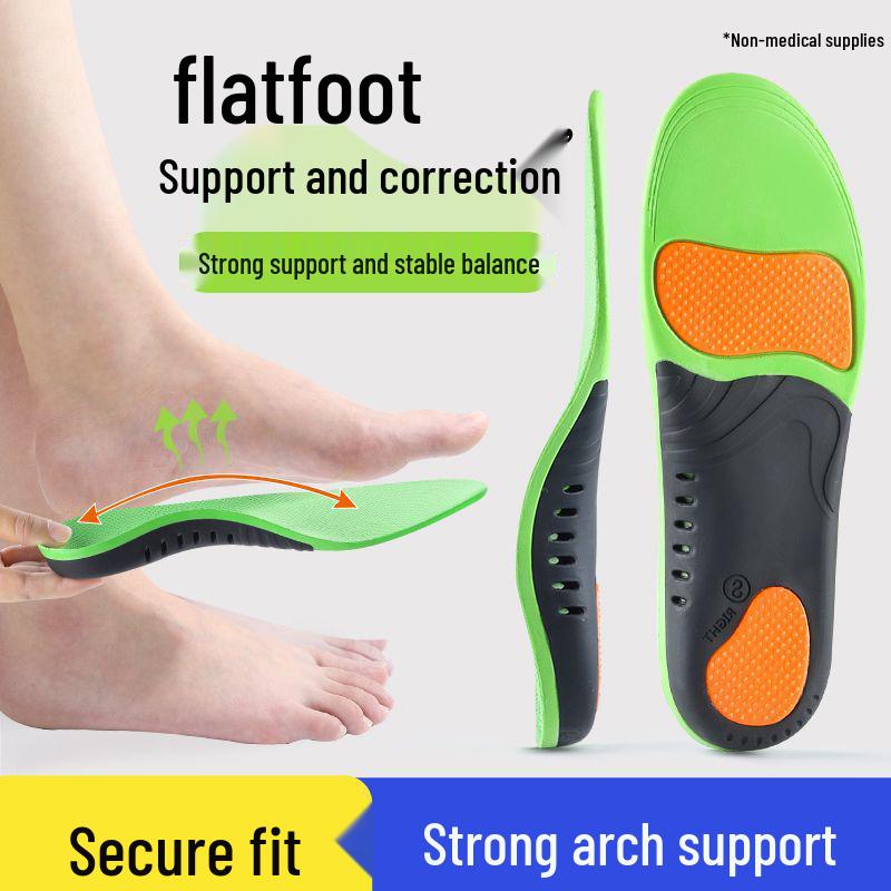 Branțuri ortopedice ultra-moi cu suport pentru arcadă pentru bărbați și femei - Tampoane pentru călcâi anti-oboseală pentru picioare plate