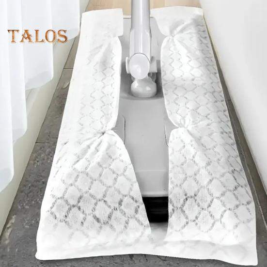 100 Tablets Dry Sweeping Cloth Pads Disposable Dust Papers Quilted Textured Fibers Odorless Fabric Compatible Sweep Mop Pads