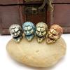 Brass Giant Head Figurines Knife Pendant Diy Bracelet Accessories Edc Outdoor Copper Jewelry Umbrella Rope Lanyard Paracord Bead