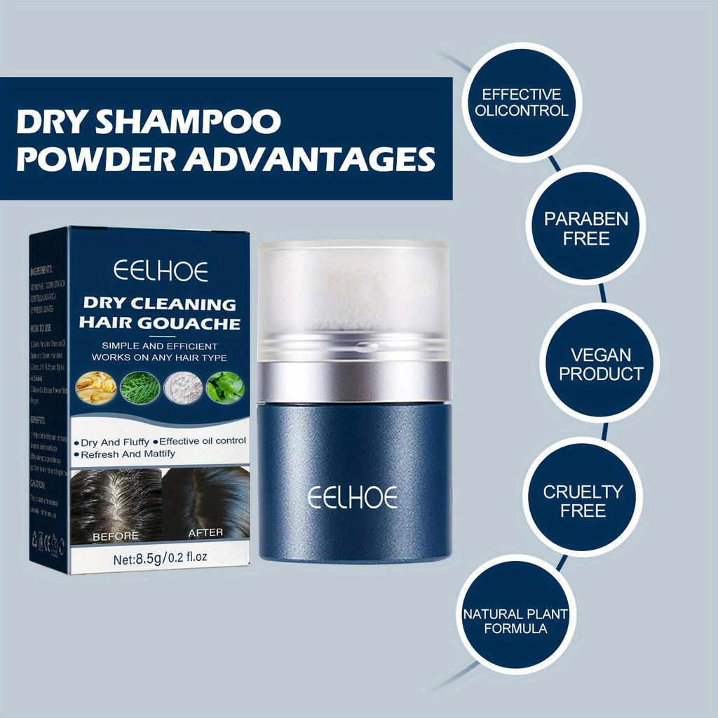 Dry Shampoo Powder Hair Volumizing Powder Refreshing Air-Feeling Powder Lightweight Texture Hair Styling Tool