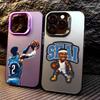 B-Basketball S-Shai G-Gilgeous A-Alexander Phone Case For iPhone 17,16,15,14,13,12,11 Plus,Pro Max,Colored Silver Phone Case