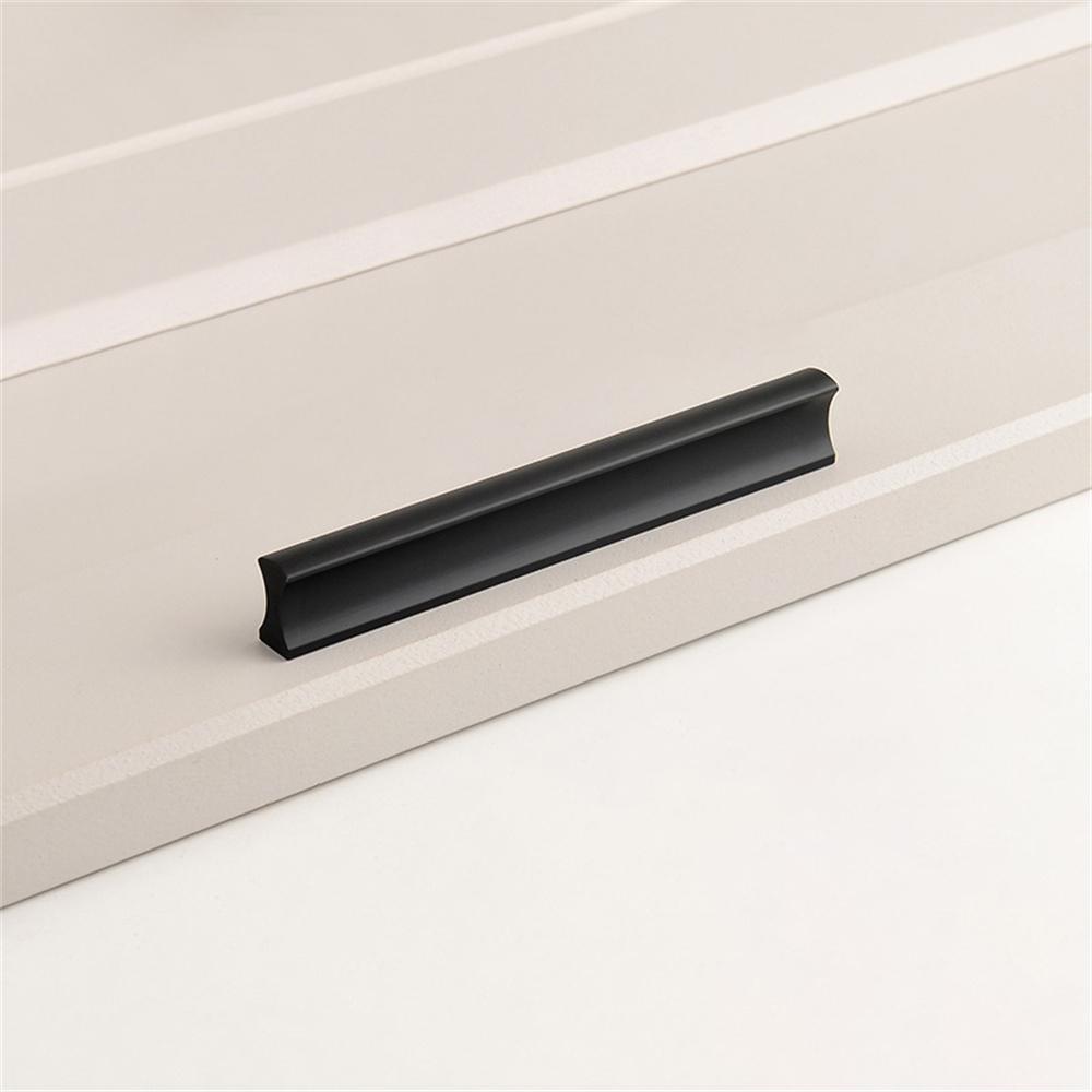 Drawer Pull 96mm Hole Cente,115mm Lengthr Aluminum Alloy Kitchen Cabinet Handle Furniture Hardware