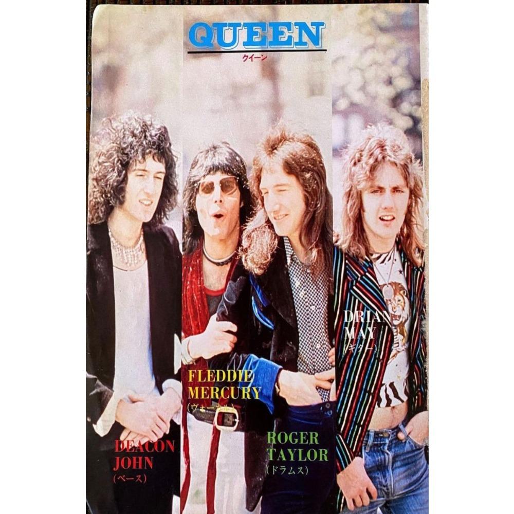 Metal Queen Band Wall Decor, Handmade 3D Tin Art for Living Room Bedroom Music Studio