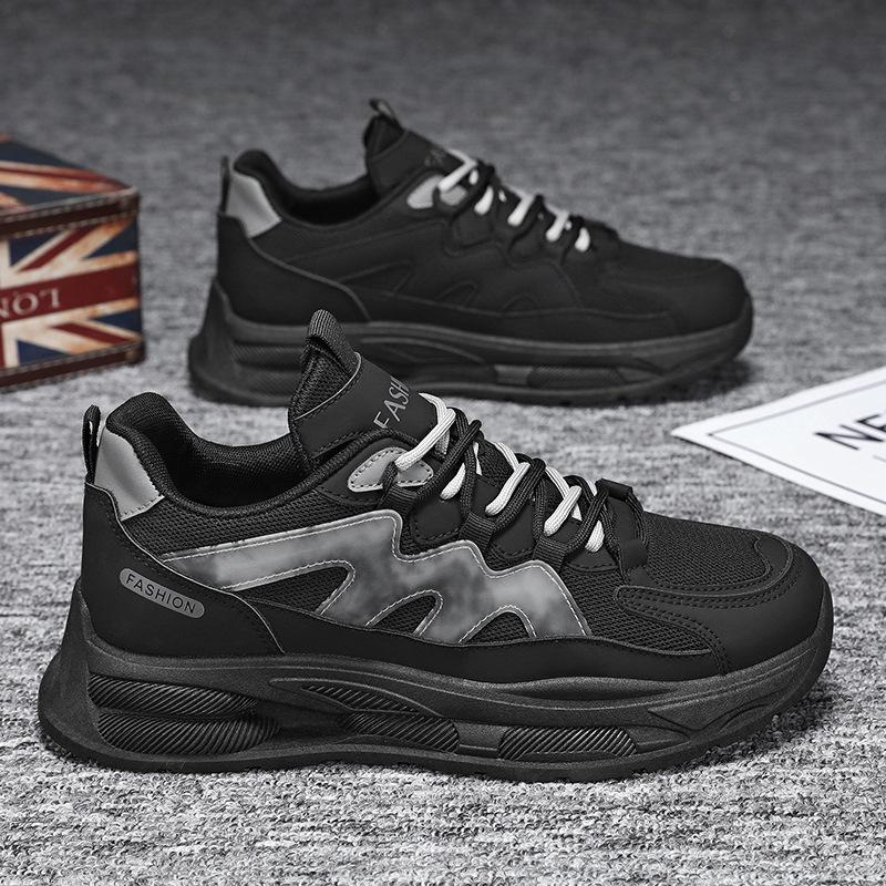 

Daddy Shoes Мужская летняя дышащая новая летняя универсальная повседневная сетчатая спортивная обувь на платформе модная обувь 44