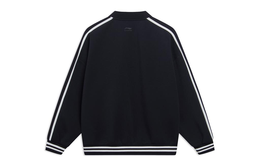 Li Ning Sports Lifestyle Collection Sports Fashion Collection Jacket Unisex Black AWDT545-2