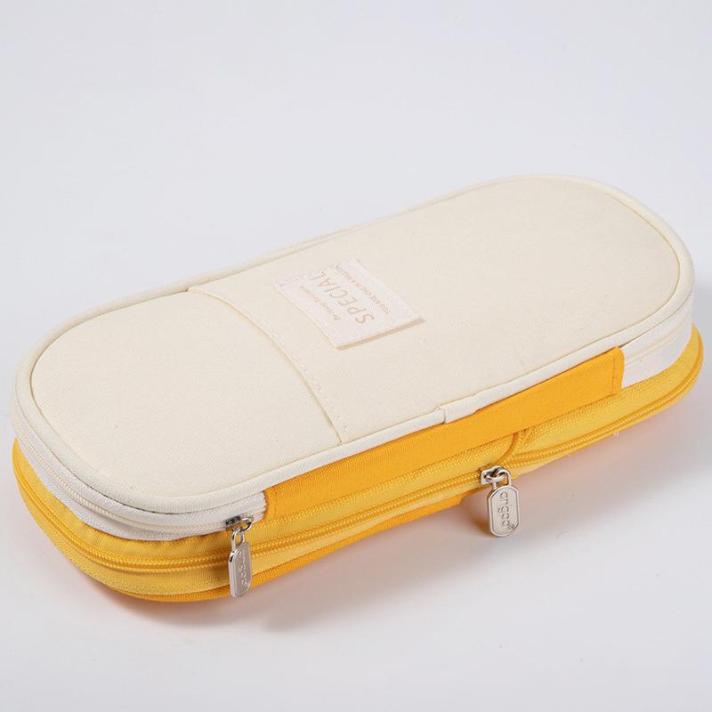 

Kawaii пеналы большой емкости пенал держатель коробка для девочек офис студентов органайзер школьные канцелярские принадлежности