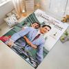Roman Holiday Movie Poster Design Rug: Non-slip Rug Suitable for Living Room and Bedroom Sofas Sofas