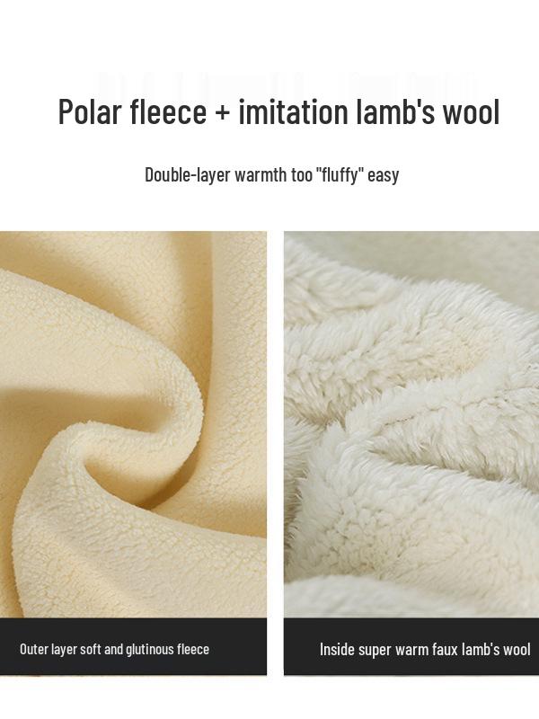 Women's Lambswool Thick Coat: Fleece Windbreaker for Spring to Winter, 2025 Collection.