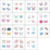 15Pcs Waterproof Temporary Tattoo Stickers Set Mini Finger Fake Tattoo  for Women Girl Body Art
