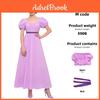 Bridgerton Costume Dress With High Waist Gothic Victorian For Halloween Cosplay Adults